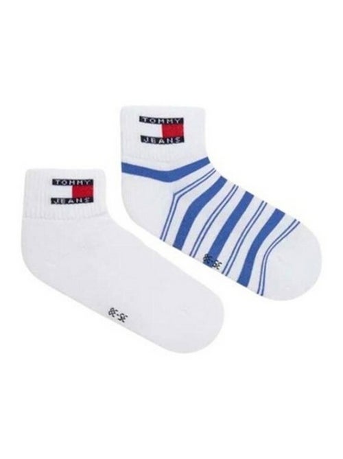 Tommy Hilfiger - Chaussettes motif/style rayures contrastées - Kiabi Tommy Hilfiger - Chaussettes motif/style rayures contrastées - Kiabi