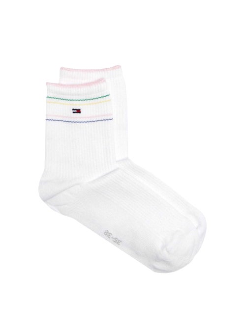 Tommy Hilfiger - Chaussettes motif/style rayures contrastées - Kiabi