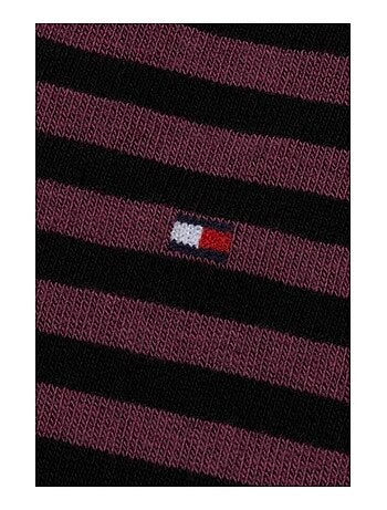 Tommy Hilfiger - Chaussettes motif/style rayures contrastées