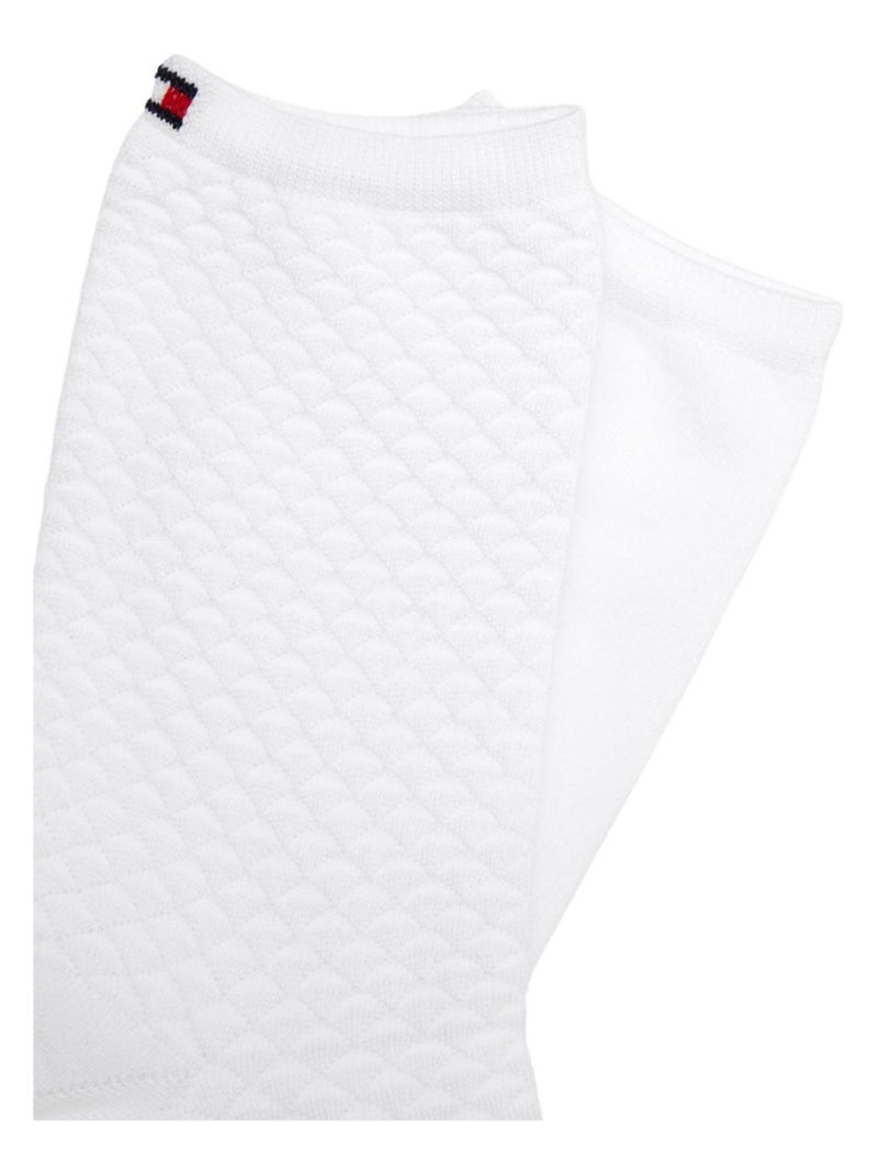 Tommy Hilfiger - Chaussettes motif/style uni Blanc - Kiabi