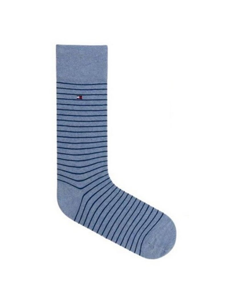 Tommy Hilfiger - Chaussettes motif/style uni Bleu Bleu marine - Kiabi