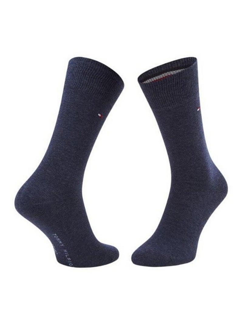 Tommy Hilfiger - Chaussettes motif/style uni Bleu - Kiabi