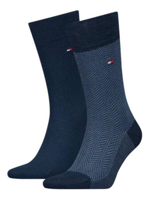 Tommy Hilfiger - Chaussettes motif/style uni - Kiabi Tommy Hilfiger - Chaussettes motif/style uni - Kiabi