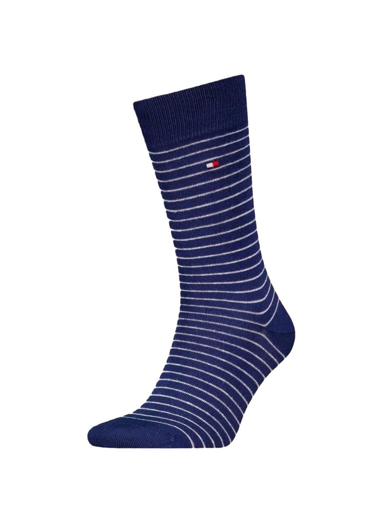 Tommy Hilfiger - Chaussettes motif/style uni Bleu marine/Gris froid - Kiabi