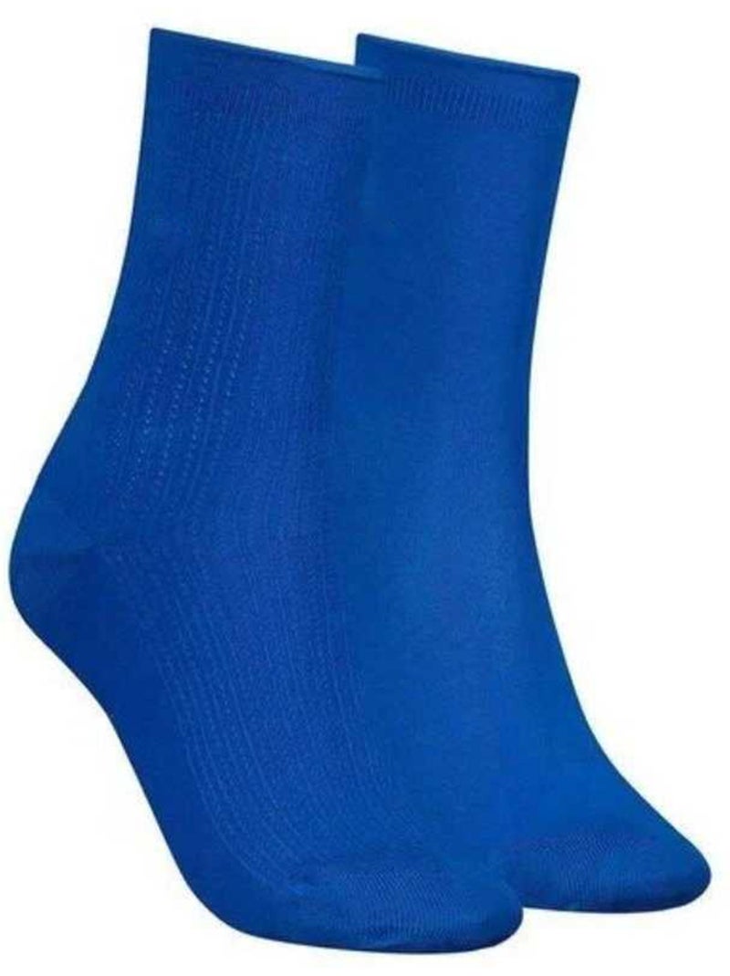 Tommy Hilfiger - Chaussettes motif/style uni Bleu - Kiabi