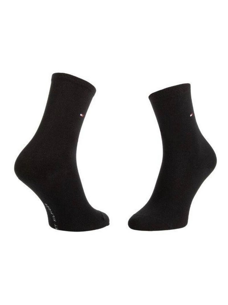 Tommy Hilfiger - Chaussettes motif/style uni Noir - Kiabi
