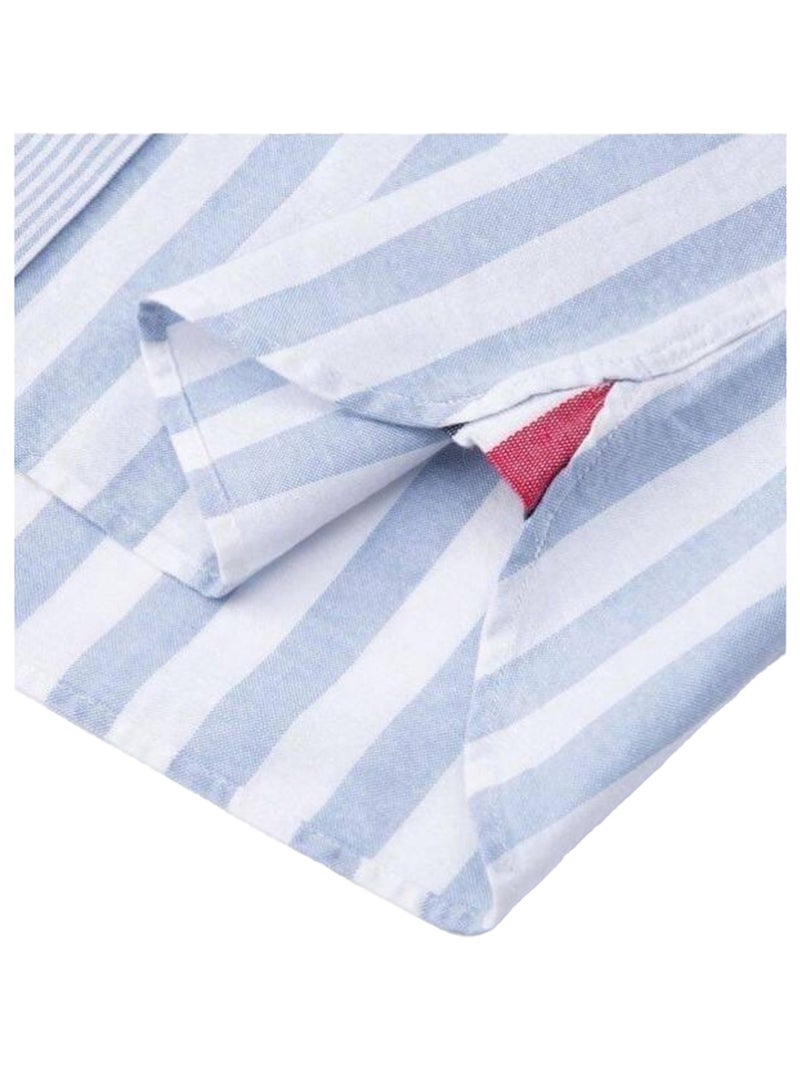 Tommy Hilfiger - Chemise motif/style rayé Blanc Bleu - Kiabi