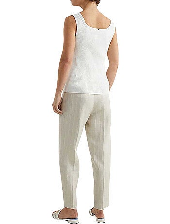 Tommy Hilfiger - Débardeur motif/style côtelé