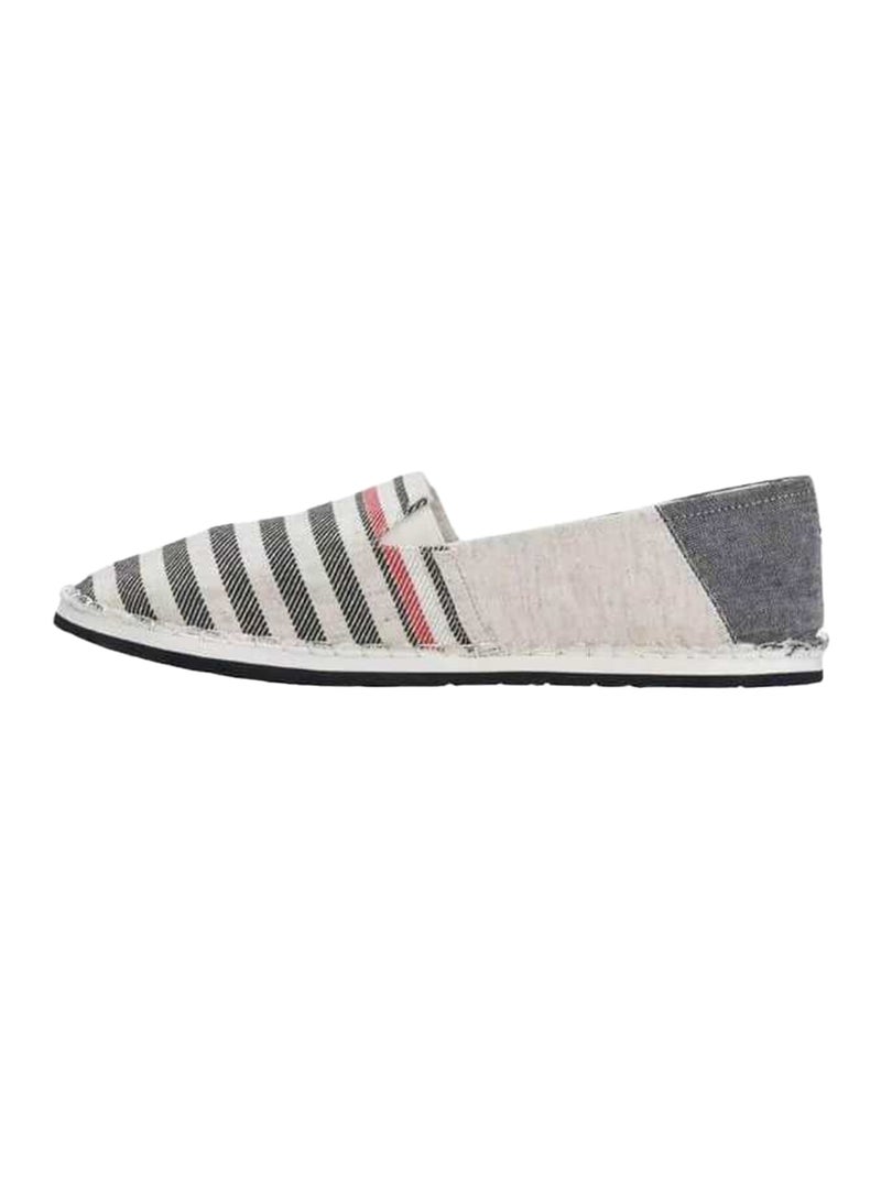Tommy Hilfiger - Espadrilles motif/style rayé Beige - Kiabi