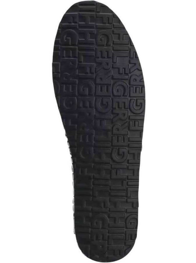 Tommy Hilfiger - Espadrilles motif/style rayé Bleu marine/Gris froid - Kiabi