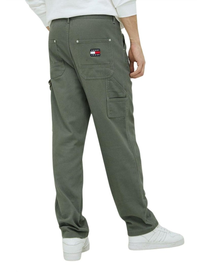 Tommy Hilfiger - Jean motif/style logo DOWNTONE Gris - Kiabi