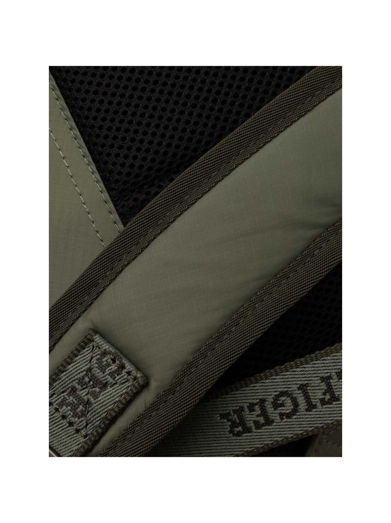 Tommy Hilfiger - Sac à dos motif/style logo Vert - Kiabi