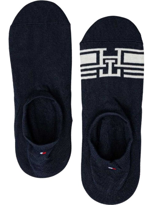 Tommy Hilfiger - Socquettes discrètes motif/style logo contrasté - Kiabi