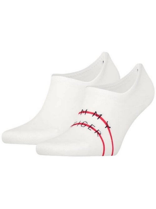 Tommy Hilfiger - Socquettes motif/style rayures contrastées - Kiabi
