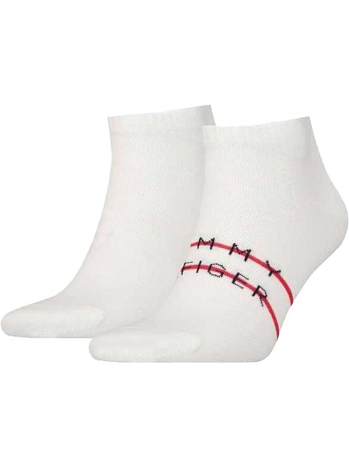 Tommy Hilfiger - Socquettes motif/style rayures contrastées - Kiabi