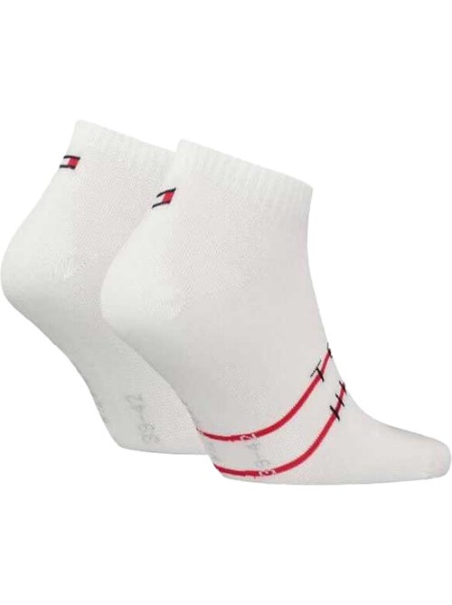 Tommy Hilfiger - Socquettes motif/style rayures contrastées - Kiabi