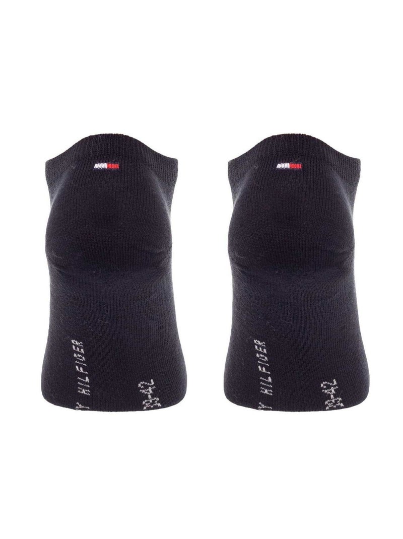 Tommy Hilfiger - Socquettes motif/style uni Bleu marine - Kiabi