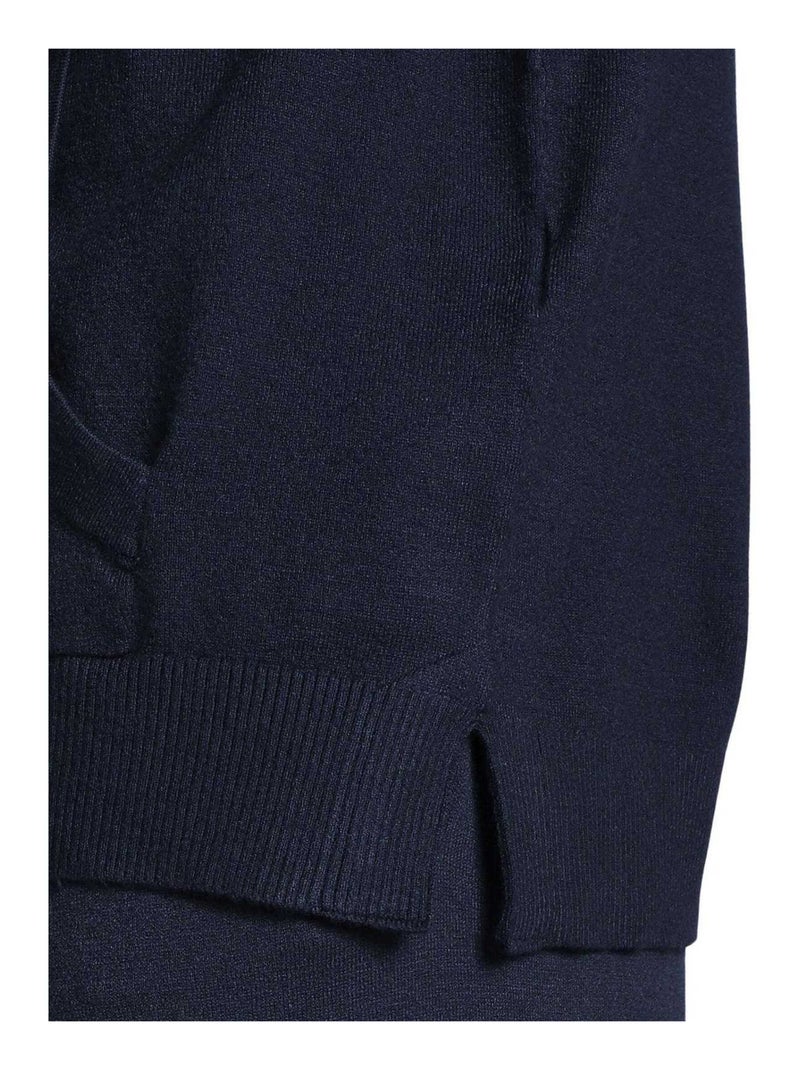 Tommy Hilfiger - Sweat à capuche motif/style Logo brodé Bleu marine - Kiabi