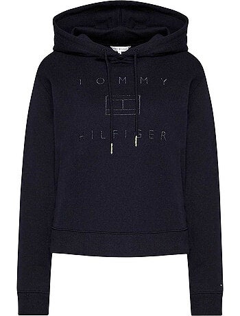 Tommy Hilfiger - Sweat à capuche motif/style Logo brodé