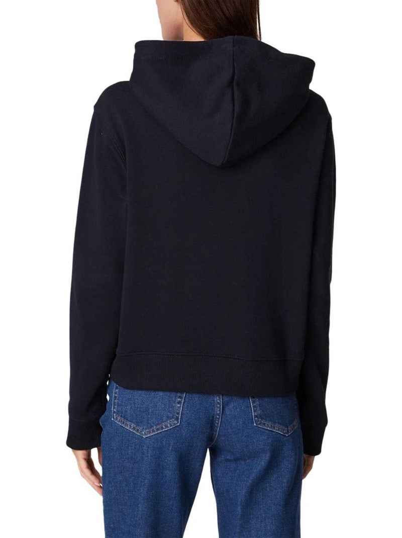 Tommy Hilfiger - Sweat à capuche motif/style Logo brodé Bleu marine - Kiabi