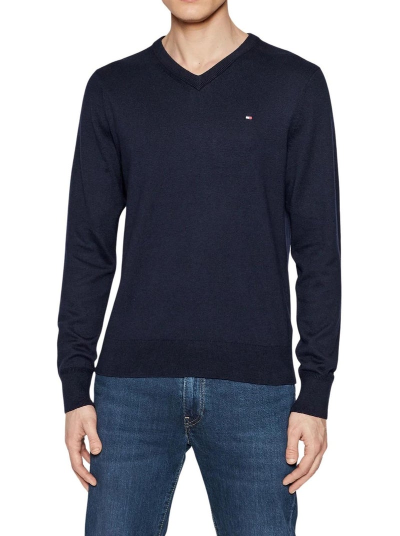 Tommy Hilfiger - Sweat Bleu marine - Kiabi