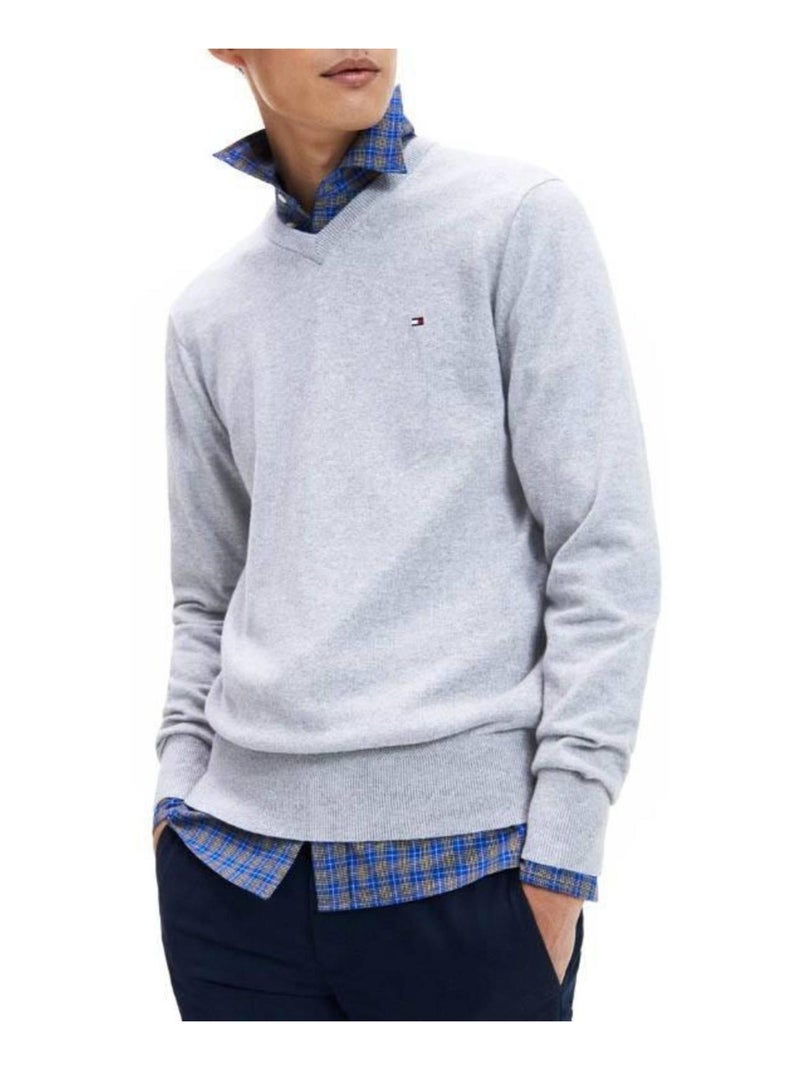 Tommy Hilfiger - Sweat Gris - Kiabi