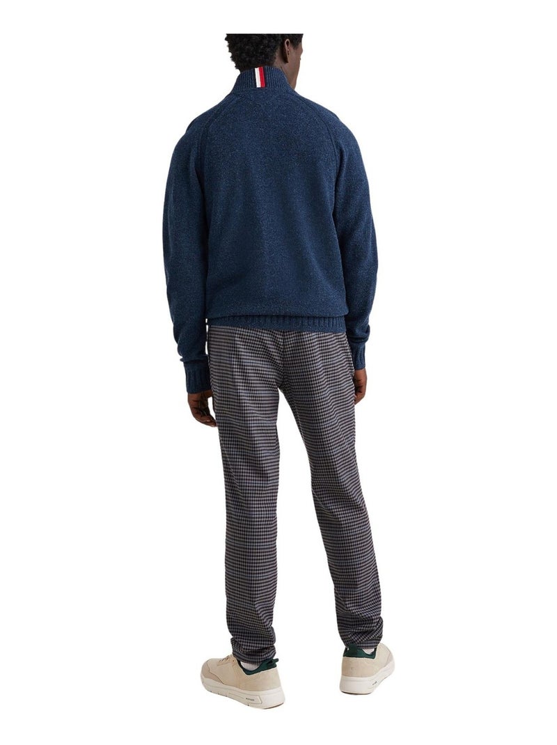 Tommy Hilfiger - Sweat manches raglan Bleu lagon - Kiabi