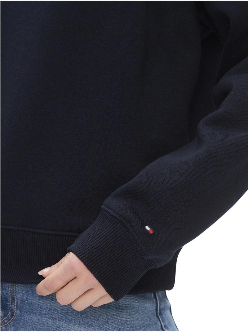 Tommy Hilfiger - Sweat motif/style logo Bleu marine - Kiabi
