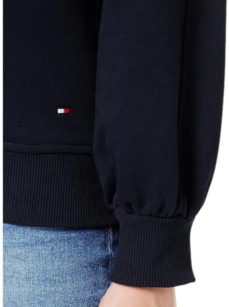 Tommy Hilfiger - Sweat motif/style Logo brodé Bleu marine - Kiabi