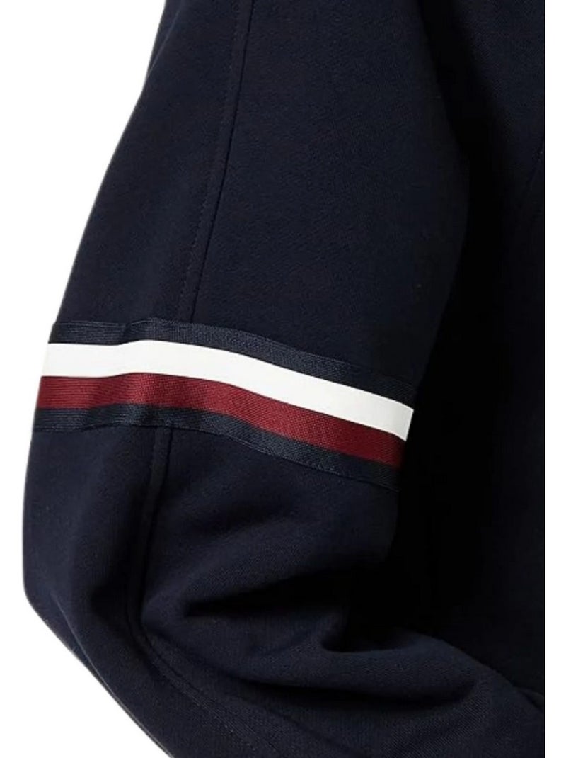 Tommy Hilfiger - Sweat motif/style Logo brodé Bleu marine - Kiabi