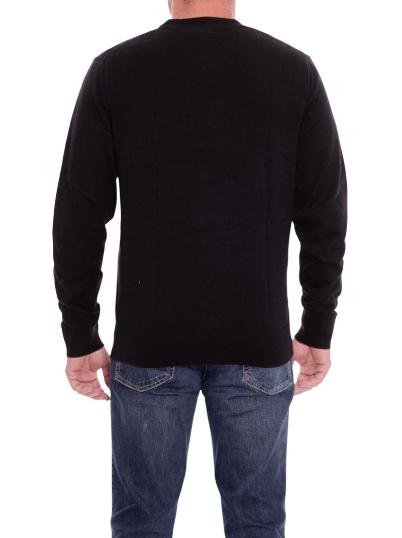 Tommy Hilfiger - Sweat motif/style uni Noir - Kiabi
