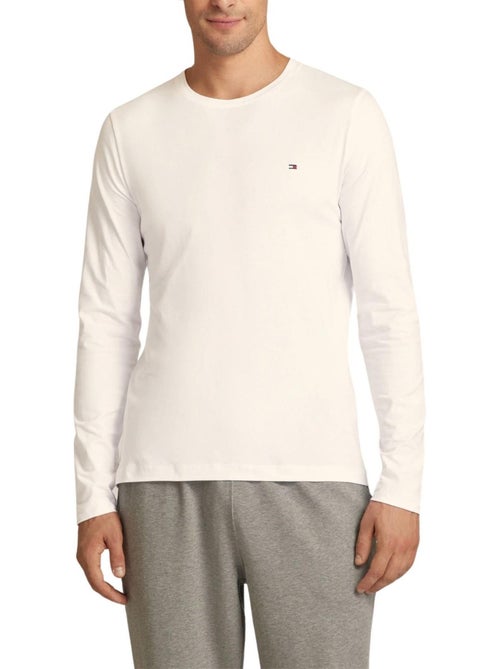 Tommy Hilfiger - T-shirt manches longues motif/style logo - Kiabi