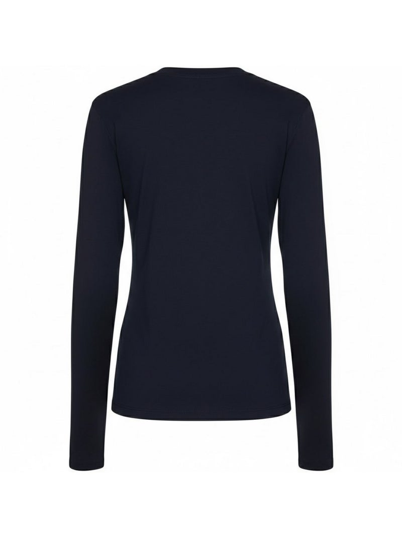 Tommy Hilfiger - T-shirt manches longues Noir - Kiabi