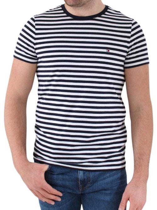 Tommy Hilfiger - T-shirt motif/style à rayures - Kiabi