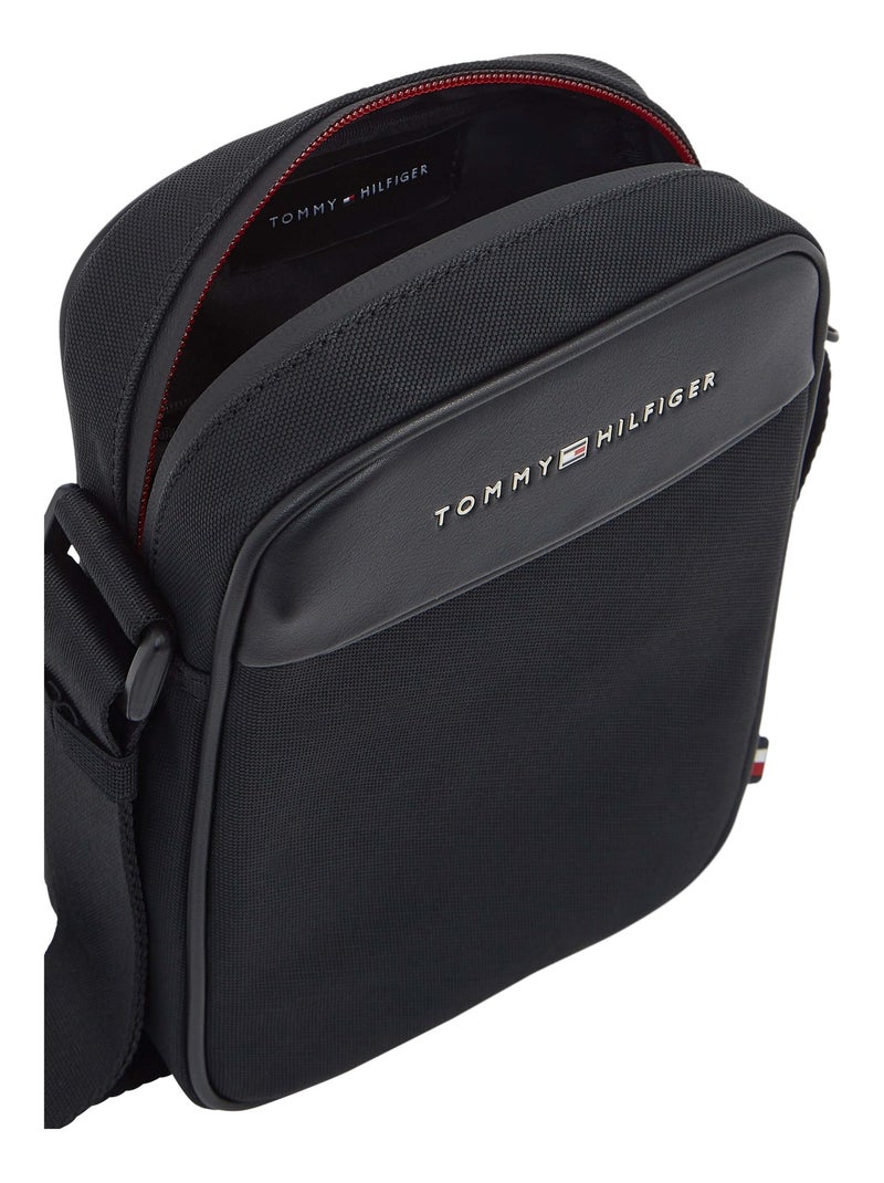 Tommy Hilfiger Gibecière Th Foundation Noir - Kiabi