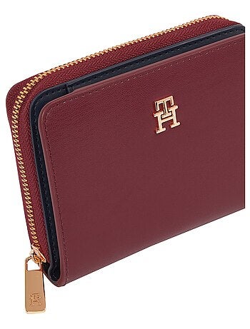 Tommy Hilfiger Portefeuille signature zippé