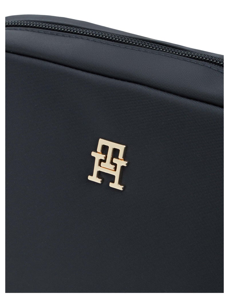 Tommy Hilfiger Sac Bandoulière Popette Bleu - Kiabi