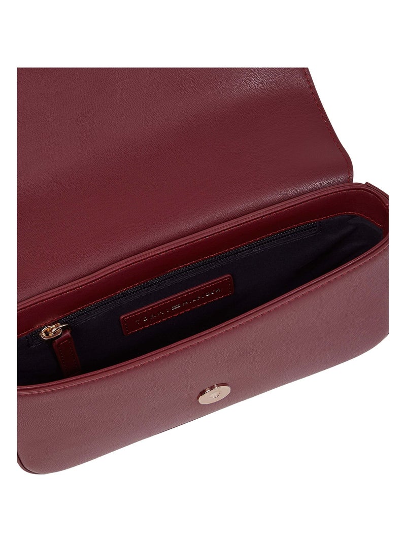 Tommy Hilfiger Sac Bandoulière Th Icon Rouge - Kiabi
