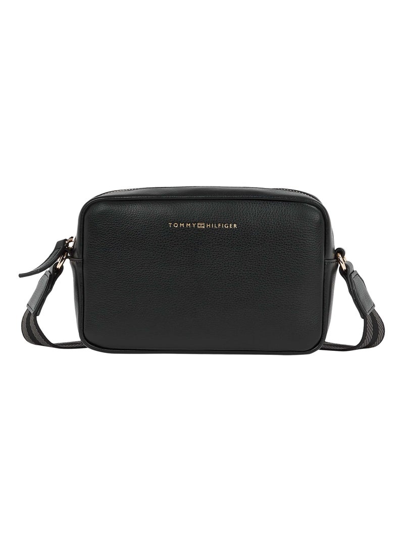 Tommy Hilfiger Sac Bandoulière Th Logotape Noir - Kiabi