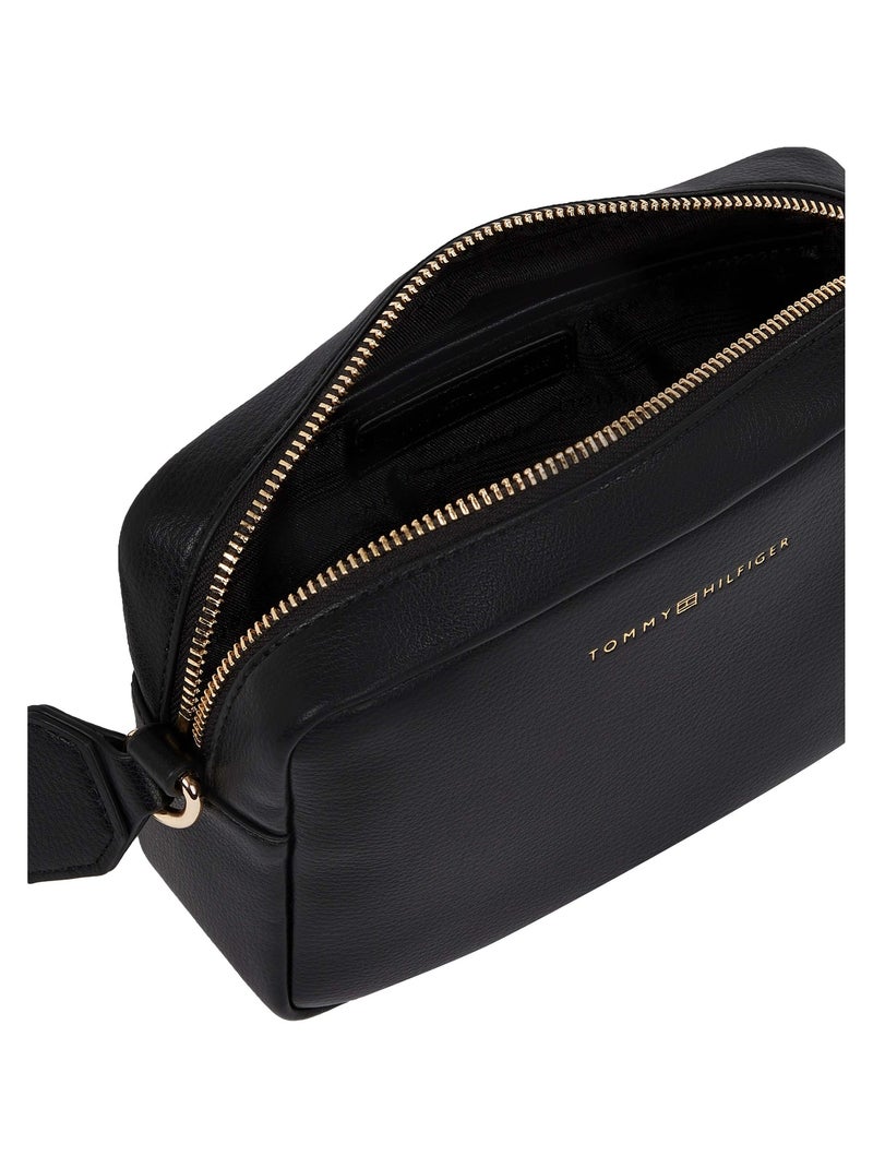 Tommy Hilfiger Sac Bandoulière Th Logotape Noir - Kiabi