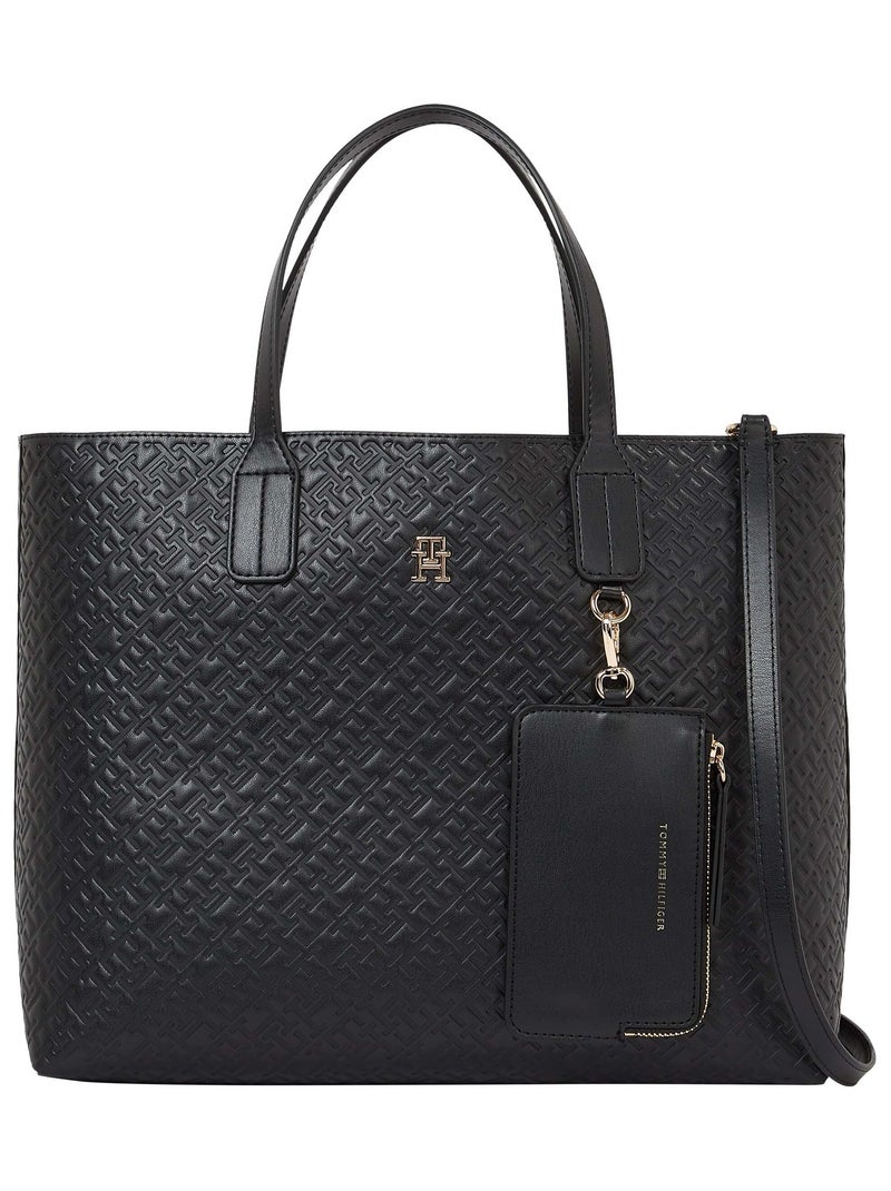 Tommy Hilfiger Sacs à main Th Icon Noir - Kiabi