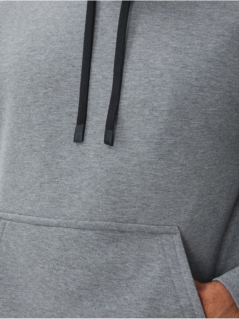 Tommy sweat à capuche homme uni avec poche Gris - Kiabi