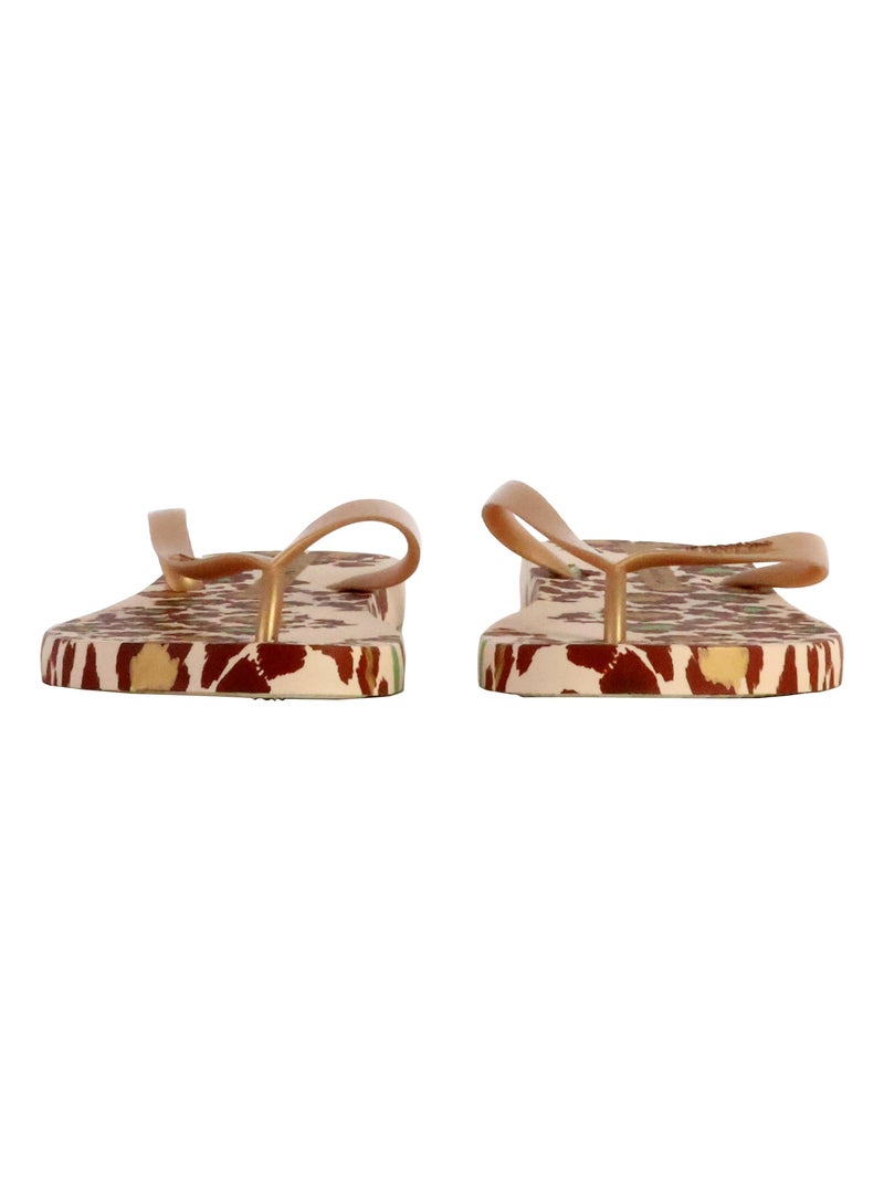 Tong à Enfiler Ipanema Animale Print III Beige - Kiabi