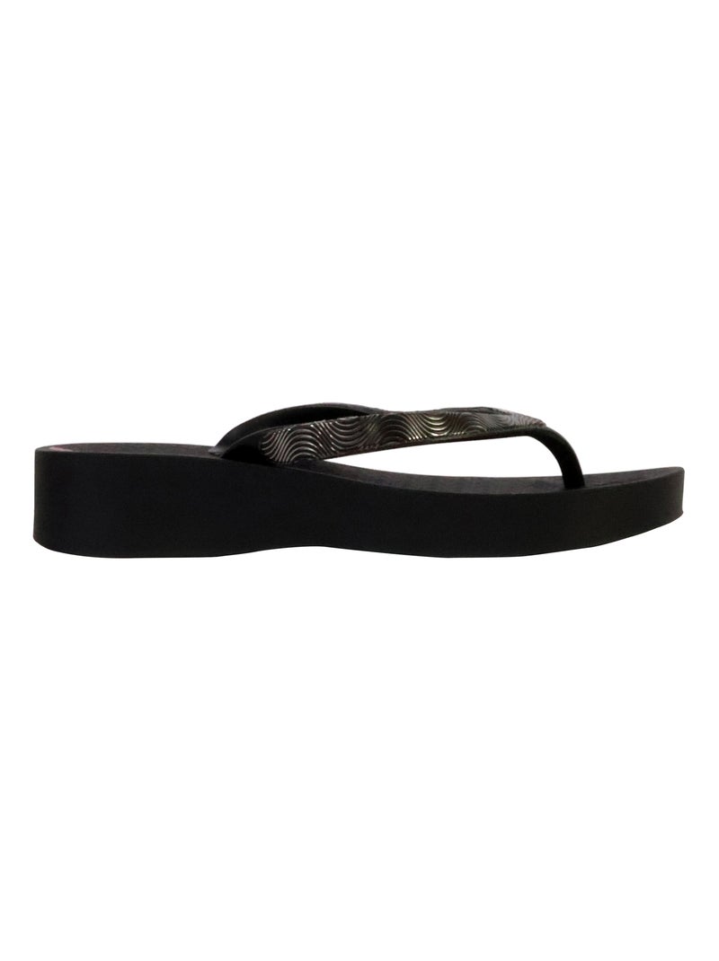 Tong à Enfiler Ipanema Mesh X Plat Noir - Kiabi
