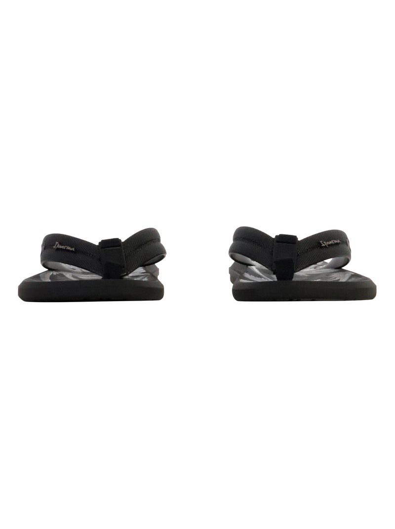 Tong à Enfiler Ipanema Urban Graphics Noir Gris anthracite - Kiabi