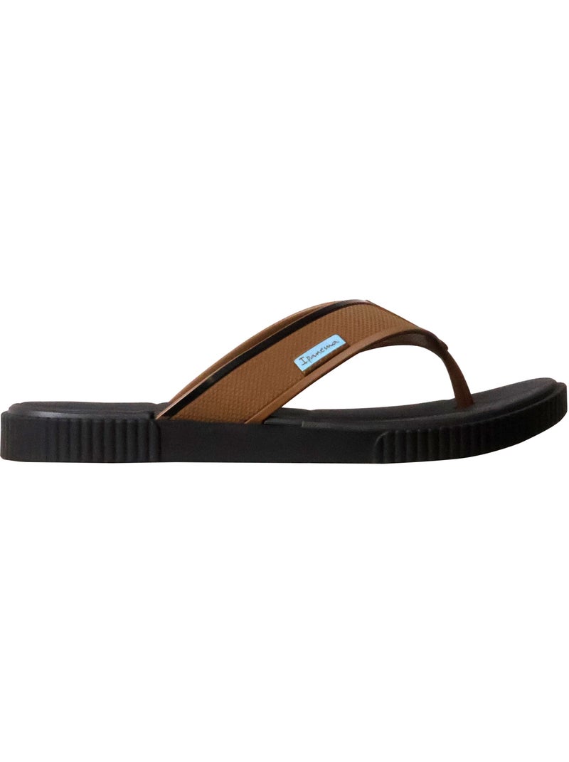 Tong à Enfiler Ipanema Vintage Noir Marron - Kiabi