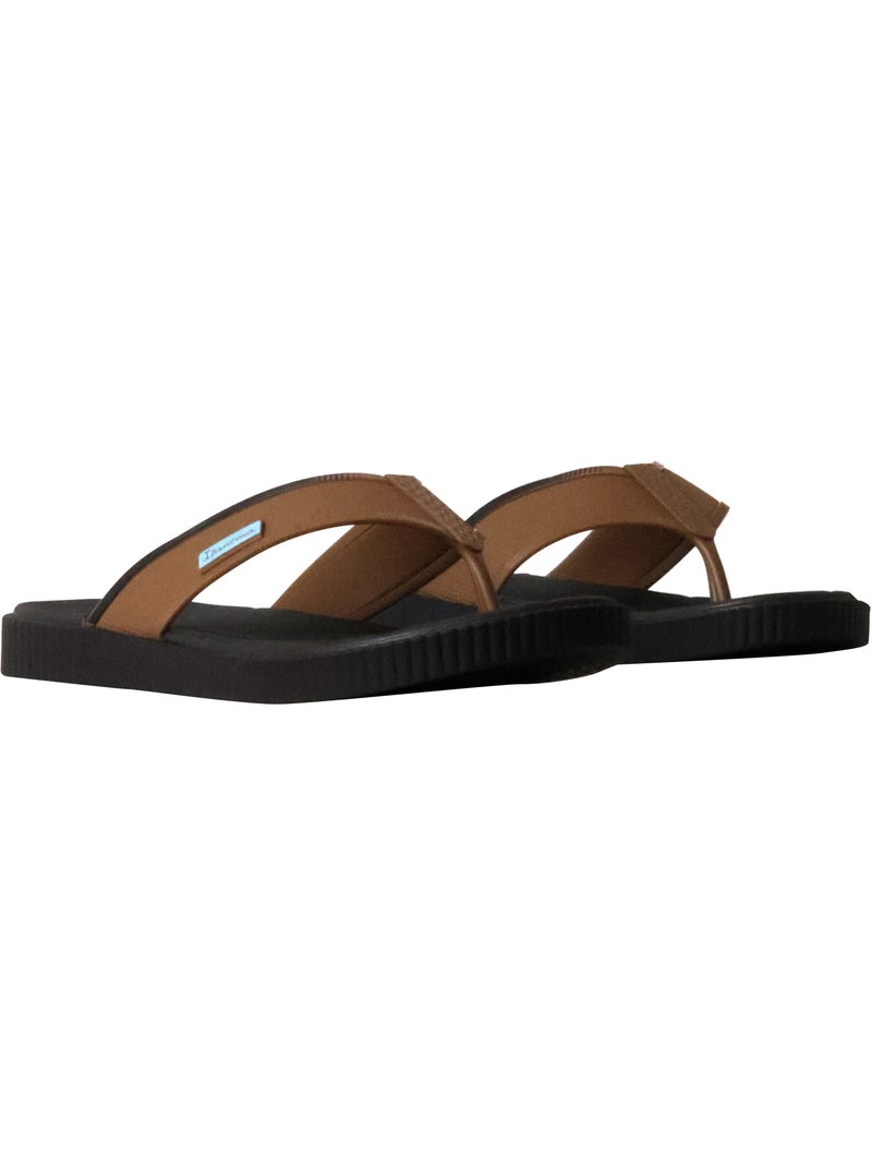 Tong à Enfiler Ipanema Vintage Noir Marron - Kiabi