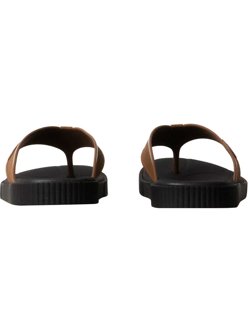Tong à Enfiler Ipanema Vintage Noir Marron - Kiabi
