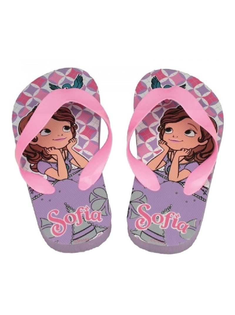 Tong chaussure enfant Princesse Sofia Violet - Kiabi