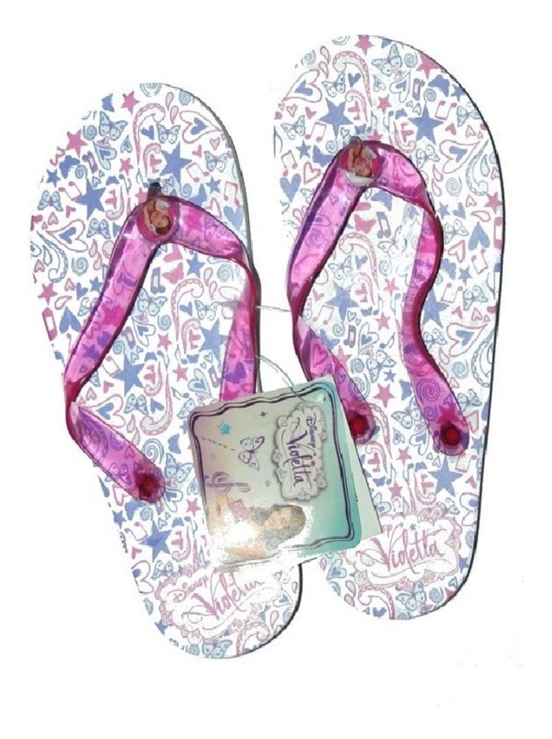 Tong chaussure enfant Violetta Violet - Kiabi